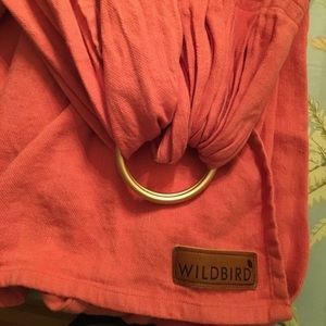 ❌SOLD Scarlet Ibis Bamboo Wildbird Ring Sling❌